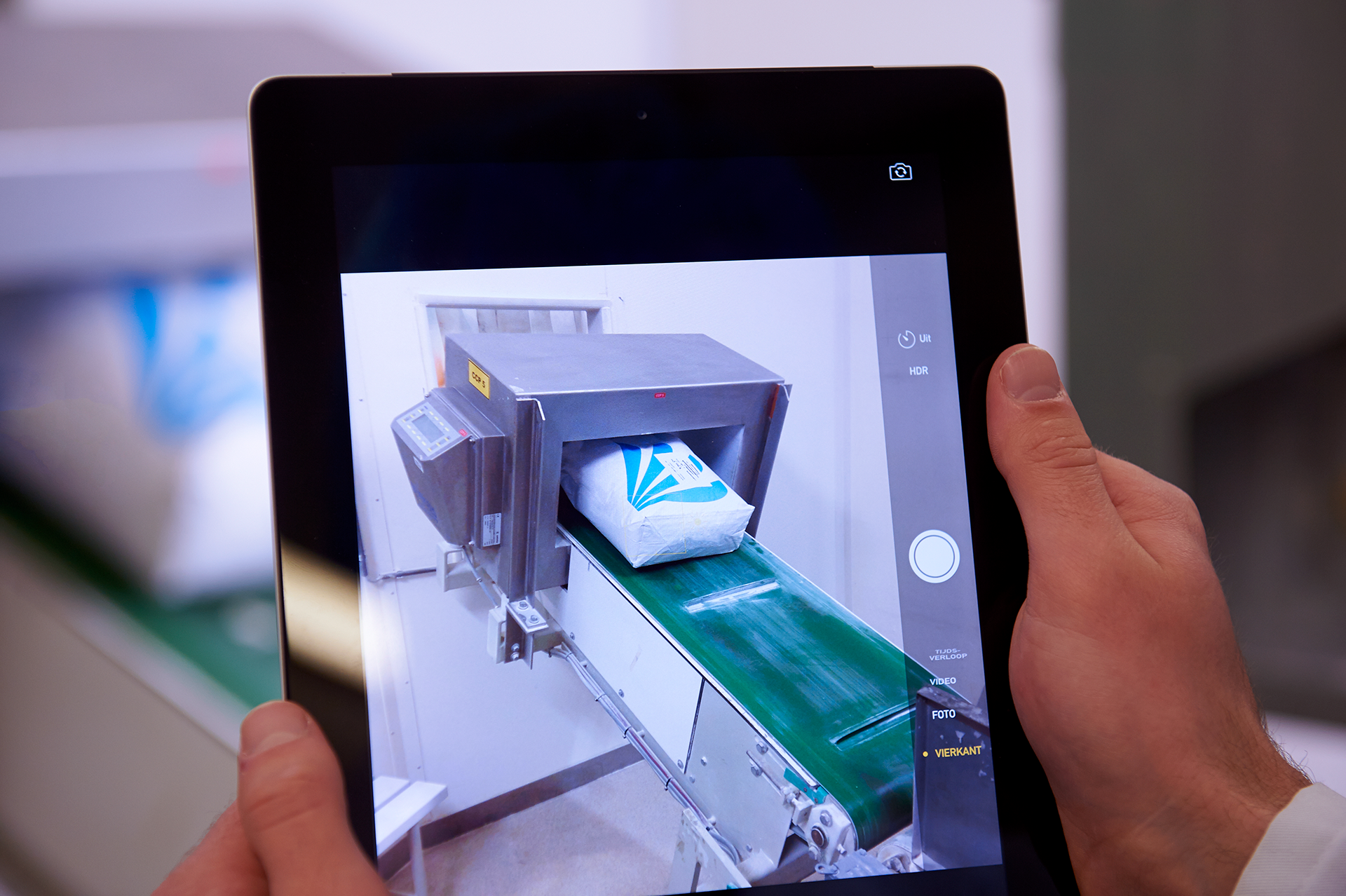 controle uitvoeren op ipad