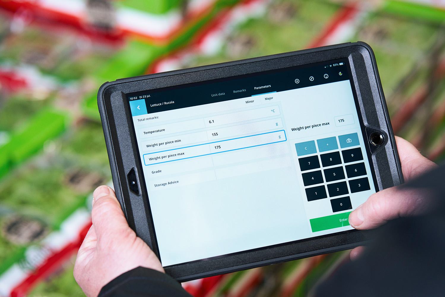 controle uitvoeren op ipad